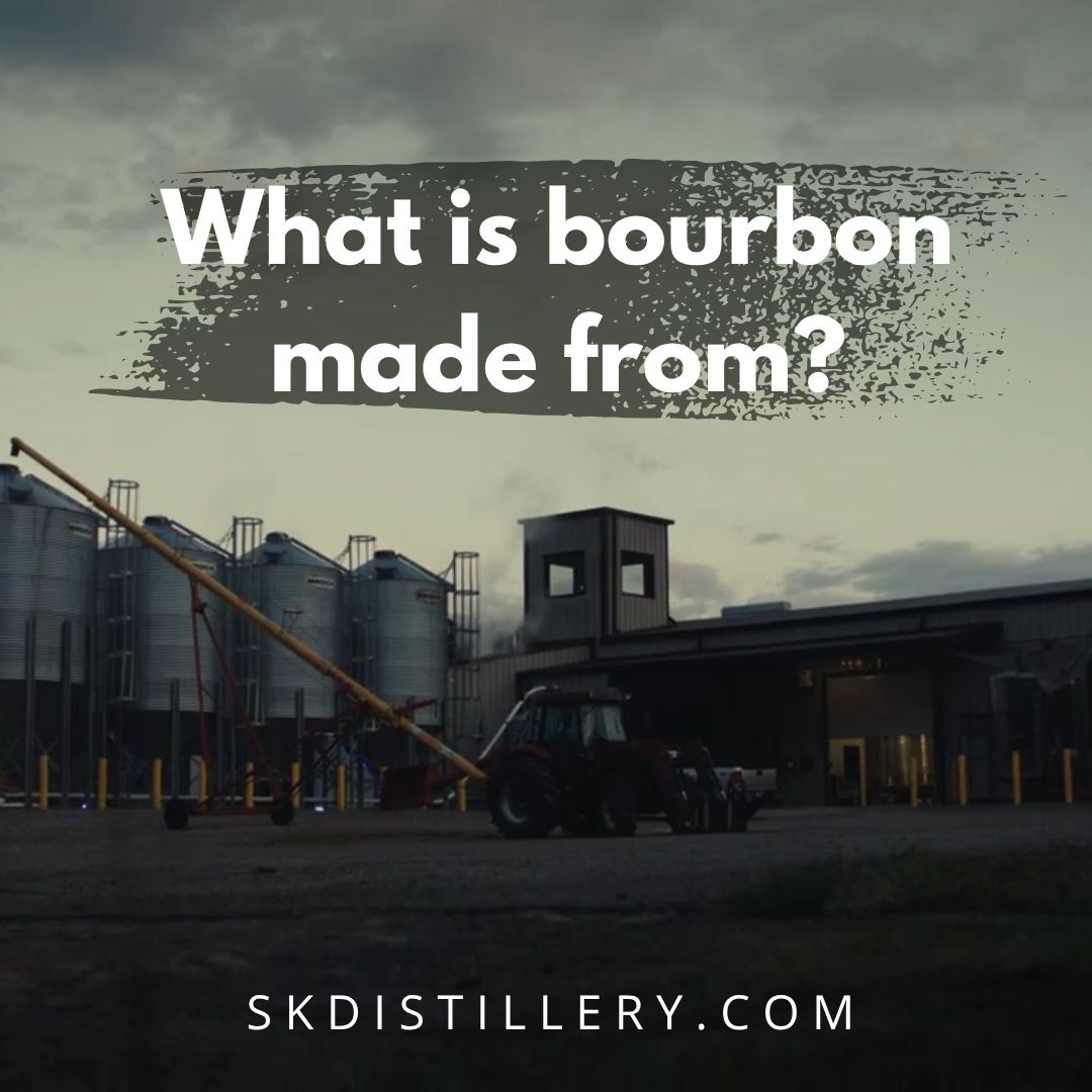 What is bourbon made from? Bourbon barrels aging at Southern Kentucky Distillery in Burkesville, Kentucky